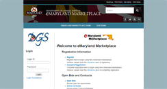 Desktop Screenshot of emaryland.buyspeed.com
